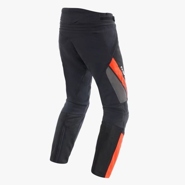 Dainese Drake 2 Air Absoluteshell Pants Black Red Fluo